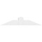 Ekena Millwork Portland Architectural Grade PVC Gable Bracket, 48"W x 10"H x 4"D x 6"F, 5/12 Pitch GBP048X10X0406POR00 - alternate 3